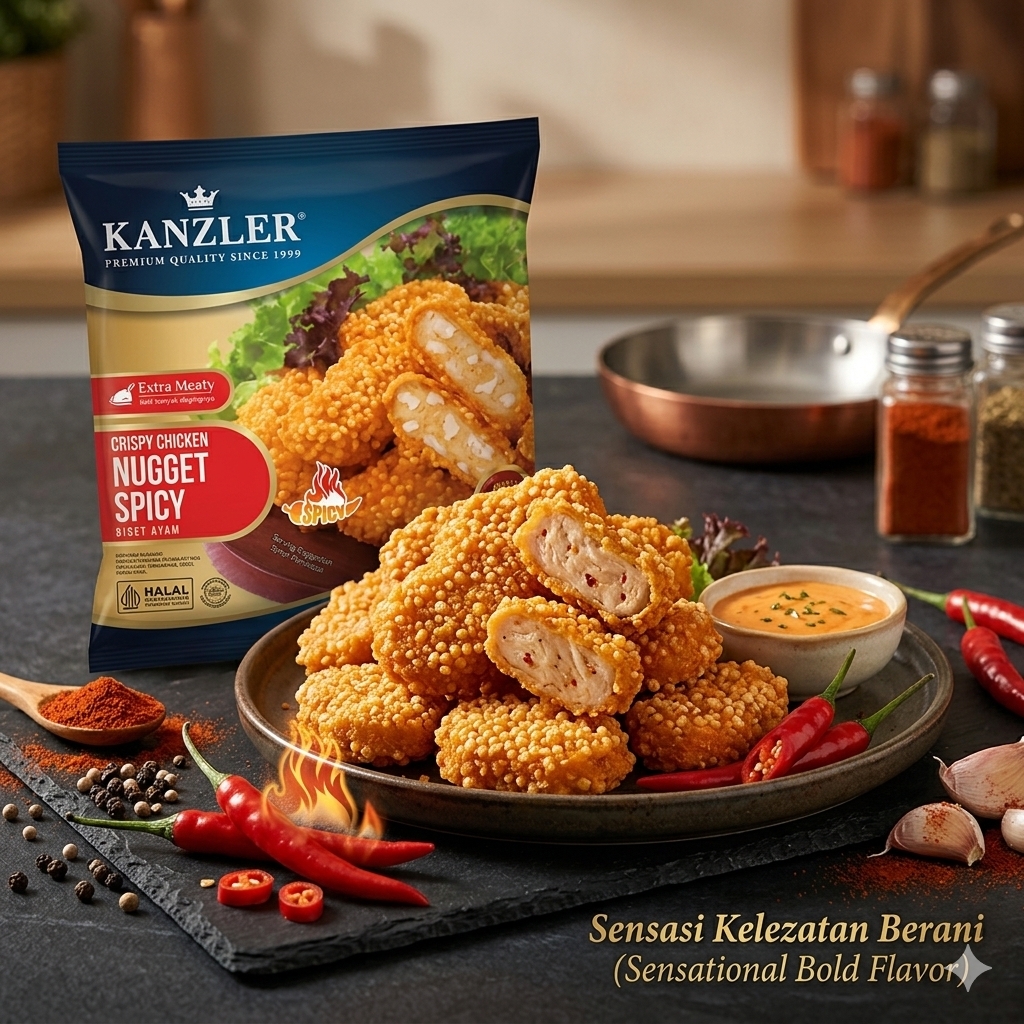 Kanzler Chicken Nuget - Spicy