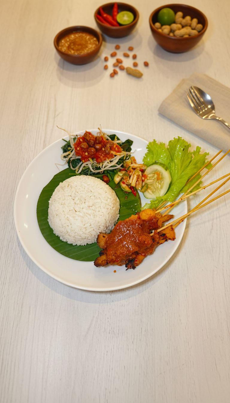 Nasi Sate Taliwang