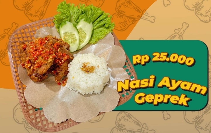 Nasi Ayam Geprek