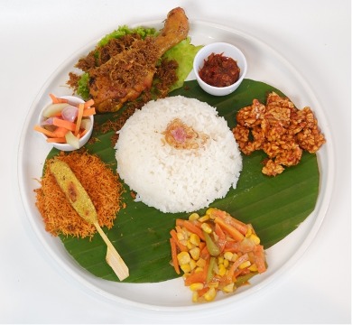 Nasi Campur Ayam Lengkuas
