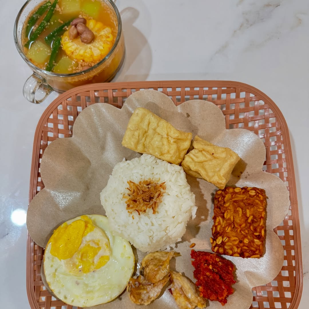 Nasi Timbel Telur