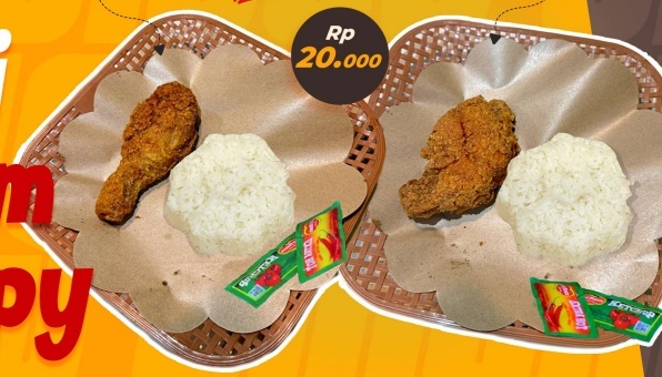 Nasi Ayam Crispy