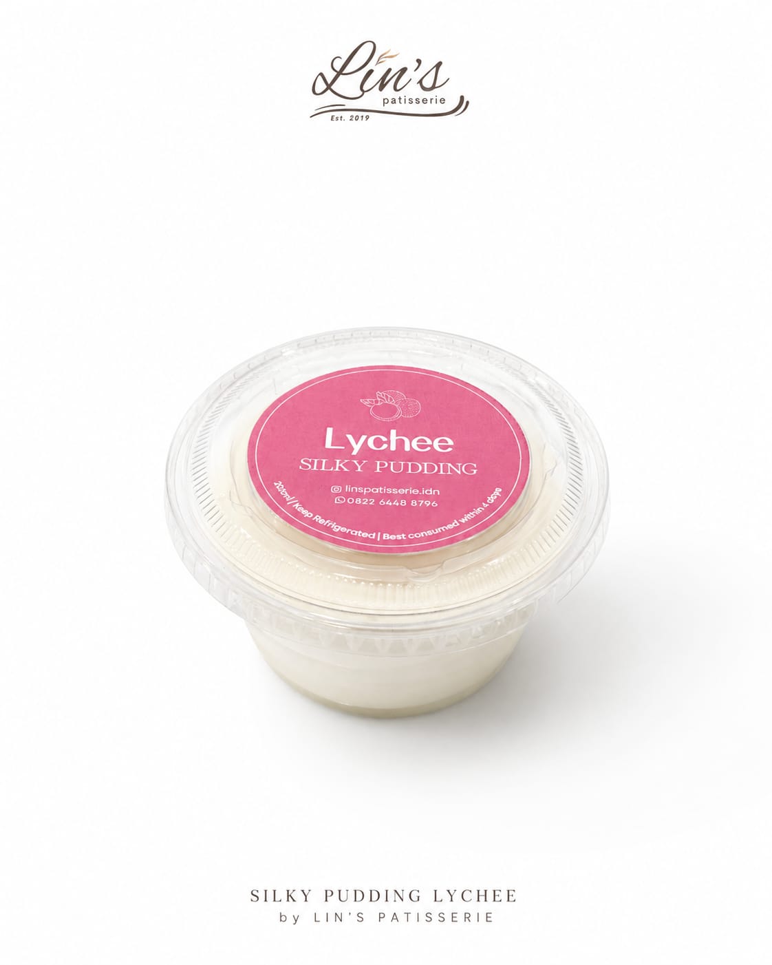 Silky Pudding Lychee